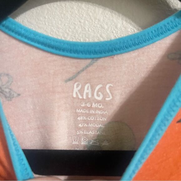 RAGS lemon stripes jumper size 3-6 months - Picture 6 of 11